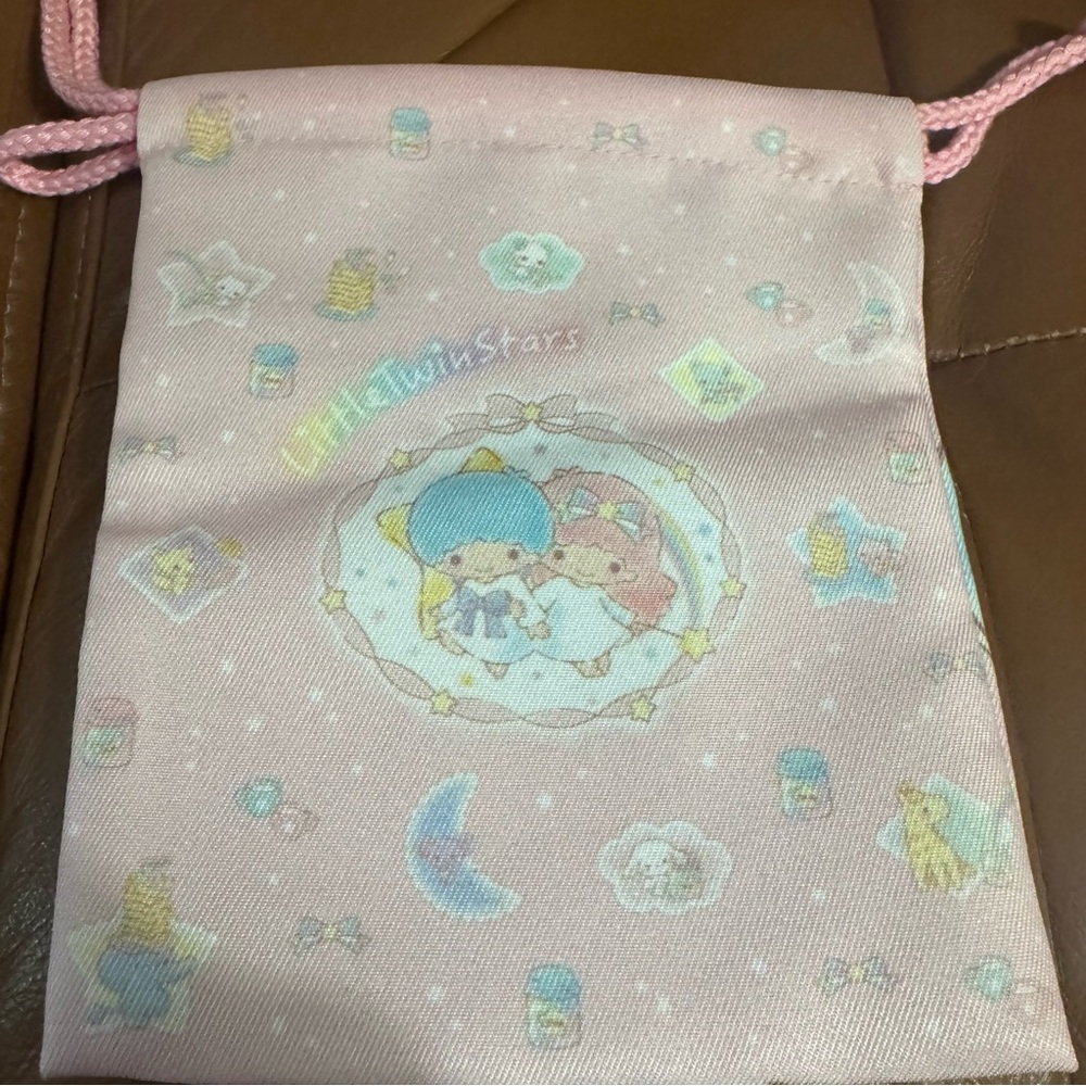Sanrio Twin Stars Drawstring Pouch - Picture 4 of 5